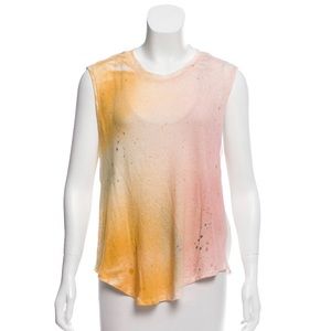 Raquel Allegra cotton muscle tank tie-dye sz 3 / L